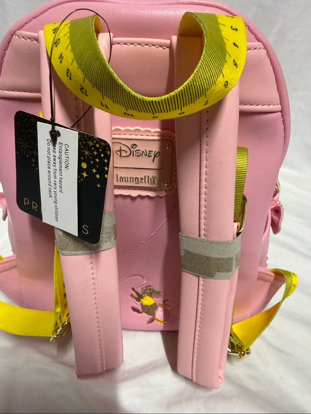 Loungefly Disney Princess Blinged Cinderella Pink Dress Backpack - Picture 8 of 10